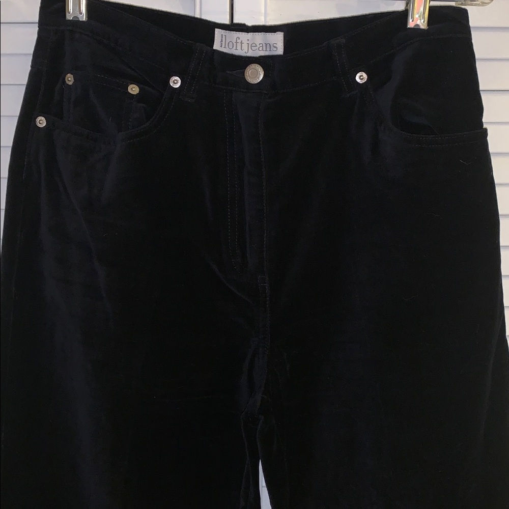 LOFT Women's velvet jeans size 8 - Picture 4 of 8